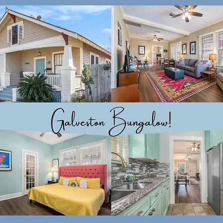 Beachy Bungalow! 2Bd, King Bed Галвестон Екстер'єр фото